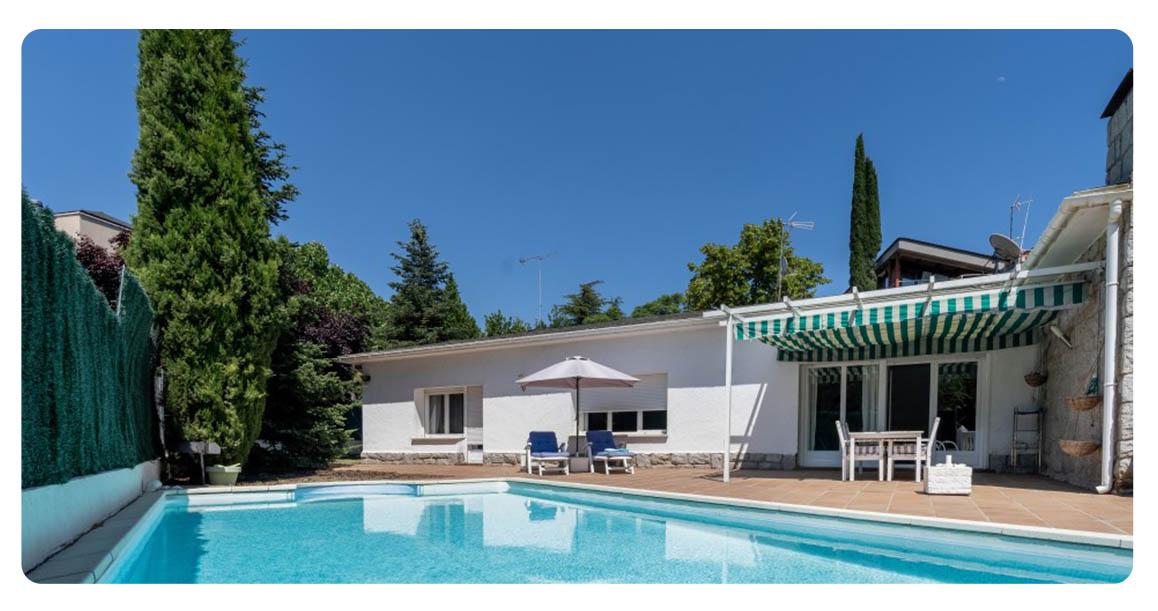 acheter maison villa madrid mirasierra piscine