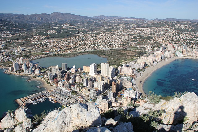 vue panoramique sur Alicante