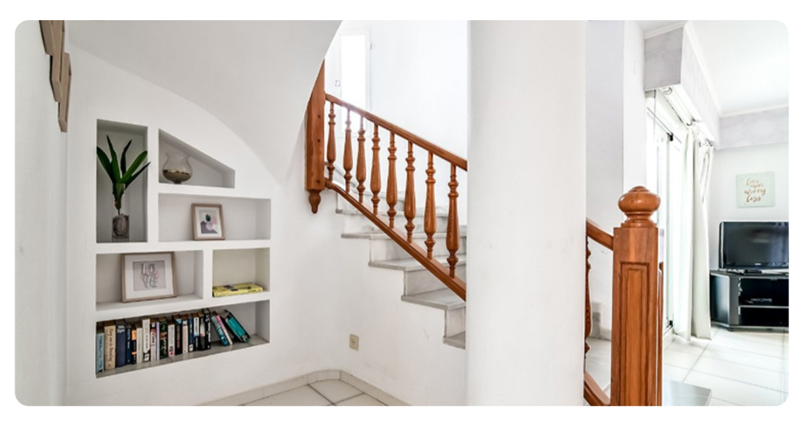 acheter appartement duplex calpe escaliers